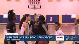The 8th annual Palm Beach Shootout is underway