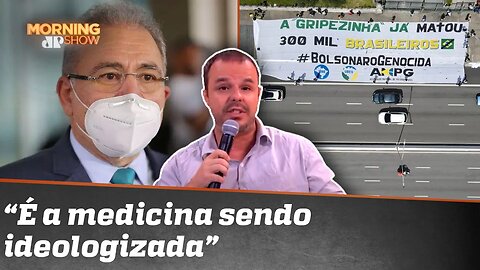 Com carinho da torcida, Queiroga é recebido com gritos de 'Bolsonaro genocida' na USP