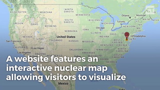 Interactive Nuke Map Shows What A Nuke Attack Would Look Like