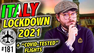 Lockdown Italy 2021 - Going Back Into Lockdown & Covid-Tested Flights