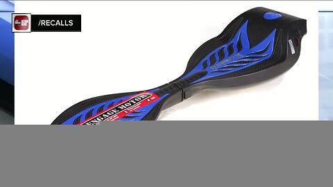 Recall issued for Razor RipStik motorized caster boards after consumer complaints of fall hazard