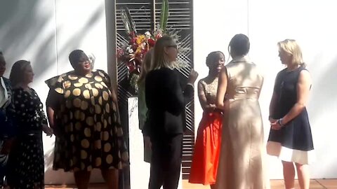 SOUTH AFRICA - Johannesburg - Royal visit of Sussex (Videos) (kQF)