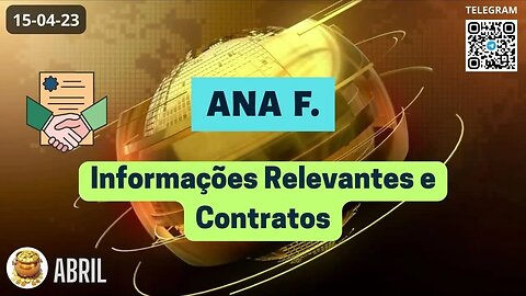 ANA F. Informações Relevantes e Contratos - Operações