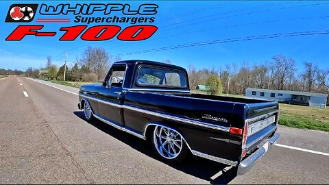 NASTY, coyote swapped & Whipple blown F100 FULL SEND!