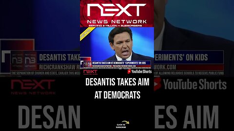 DeSantis Takes Aim at Democrats’ 'Experiments' on Kids #shorts