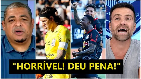 "ATÉ QUANDO??? O Corinthians foi MASSACRADO pelo Bragantino e TEM QUE REZAR para..." VEJA DEBATE!