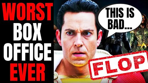 Shazam 2 Director ADMITS It's A Huge Box Office FLOP | Worst Opening In DCEU HISTORY!?!