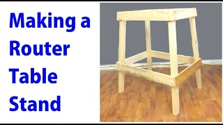 Make a Router Table Stand - woodworkweb