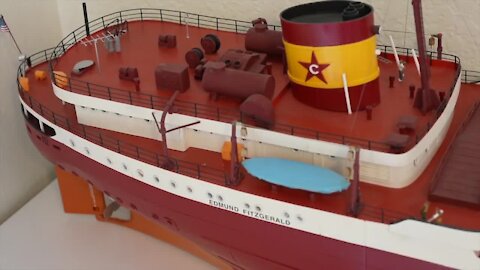 Haslett man's passion is building replicas of Great Lakes ships