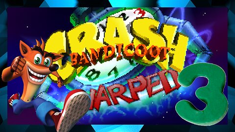 Crash Bandicoot Warped - PS1 - Area 3 Boss action time
