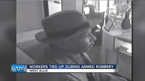 Police search for suspect in West Allis jewelry store armed robbery