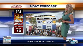 Breezy but warm for Tucson Festival of Books