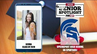 Springport High School Senior Spotlight - Sierralight