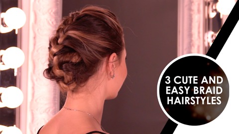 3 Cute and easy braid hairstyles