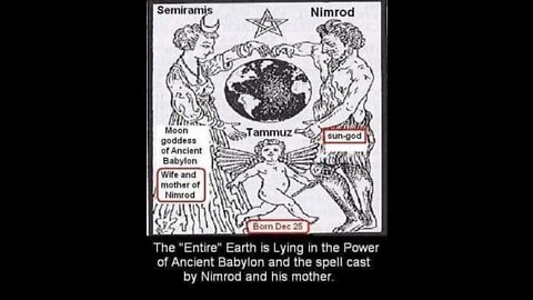 Mark 7, 8 & Nimrod Tammuz and Semiramis (Ishtar) aka Isis, Horus Set & Osiris aka Mary Jesus & Joseph