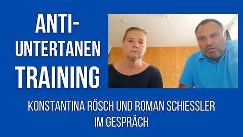 Anti-Untertanen-Training – Konstantina Rösch und Roman Schiessler im Gespräch