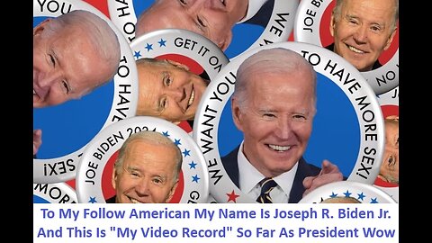 My Follow American I'm Name Is Joseph R. Biden Jr. And This Is My Record Wow