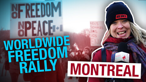Thousands unite in Montreal for Worldwide Rally to protest government mandates