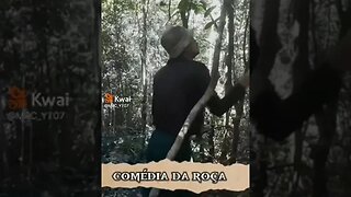 comédia da roça 🏜️🏡 Zé da caça foi caça uma onça e Chicó aproveitou pra dá um susto🤣🤣🤣