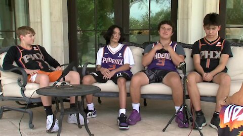 Teens from viral Suns game video describe 'once-in-a-lifetime' experience