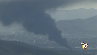 Fire at Mexico factory sends smoke into air