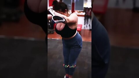 Big Boobs | Fitness Girl | Fitness Model #shorts #viralvideo #workout