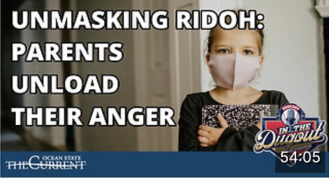 Parents UNMASK the RIDOH #InTheDugout – March 28, 2024 ... WATCH AFTER 4:00 PM