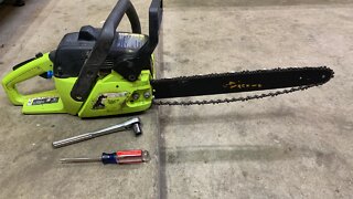 How To Tighten A Chainsaw Chain