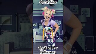 Alexa Bliss Excited For Halloween #shorts #shortvideo #beautiful #alexabliss