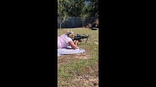 MY AUNT RUNNING MY SAW MACHINEGUN