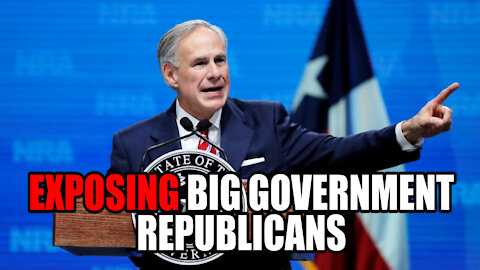 Exposing Big Government Republicans for their Hypocrisy