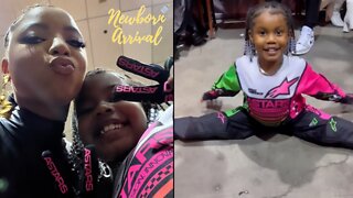 Teyana Taylor's Daughter Junie Shows Off Her Billboard Routine For Chloe Bailey! 💃🏾