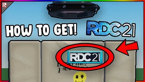 (🤩FREE!) HOW TO GET THE ROBLOX RDC 2021 LABEL PIN FOR FREE!