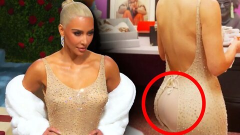 Kim Kardashian Getting Backlash for Marilyn Monroe Dress