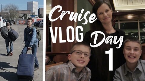 Cruise Vlog Day 1/ ROYAL CARIBBEAN Liberty Of The Seas/ Family Of 5