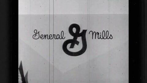 General & Mills Country Corn Flakes made with rice old tv commercial in black and white