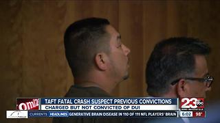 Taft highway suspect has previous DUI charges