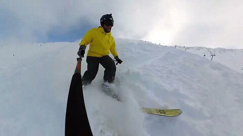 Blower Powder Skiing at Snowbird, Utah!