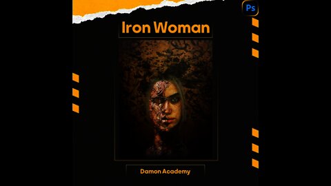 Photoshop Tutorial : Iron Woman آموزش فتوشاپ