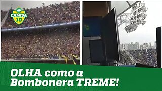 OLHA como TREME! Torcida do Boca LOTA Bombonera em treino!