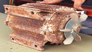 Restoration High Pressure Washer Engine Motor // Restore and Reuse Old Car High Pressure Pump Motor