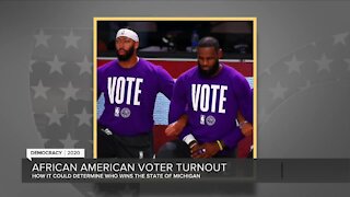 African American voter turnout could determine who wins Michigan