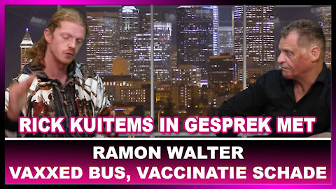 Rick Kuitems in gesprek met Ramon Walter, Vaccinatie schade bij kinderen, VAXXED 2, VAXXED bus