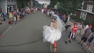 Witness the most hilarious bike race ever held