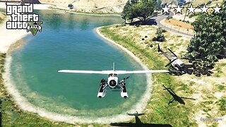 GTA 5 - Franklin, Lamar, Michael and Trevor's Five Star Escape (GTA V Funny Moments)