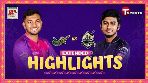 Chattogram Challengers Vs Sylhet Strikers | Extended Match Highlights | Match 02 | BPL 2024