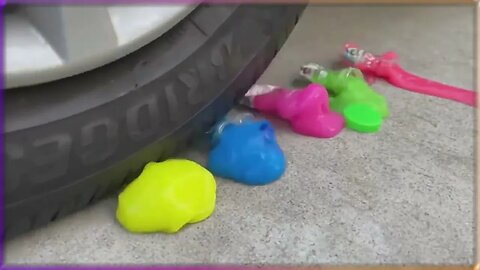 Crushing Crunchy & Soft Things by Car! Floral Foam, Squishy, Tide Pods, slime, kinetic sand & More!