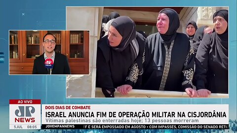 Exército de Israel anuncia fim de operação letal na Cisjordânia