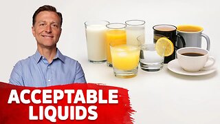 Acceptable Liquids During Fasting COMPLETE LIST
