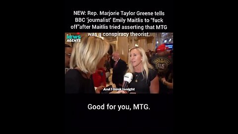 Marjorie Taylor Greene goes off on BBC Journalist